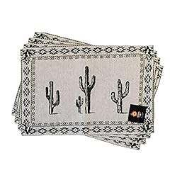Cactus placemats rustic for sale  Delivered anywhere in USA 