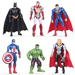 Superhero Avengers Cake Set - Miotlsy 6pcs Figures for sale  Delivered anywhere in UK