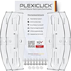 Plexiclick kennzeichenhalter t gebraucht kaufen  Wird an jeden Ort in Deutschland