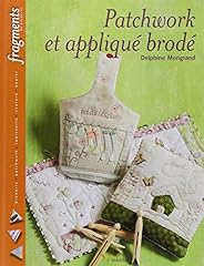 Patchwork appliqué brodé d'occasion  Livré partout en France