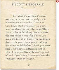 Scott fitzgerald quotes for sale  Delivered anywhere in USA 