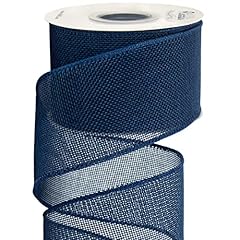 Ribbli navy burlap for sale  Delivered anywhere in USA 