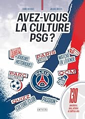 Avez culture psg d'occasion  Livré partout en France