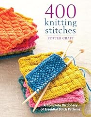 400 knitting stitches for sale  Delivered anywhere in USA 