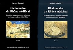 Dictionnaire rhône médiéval d'occasion  Livré partout en France