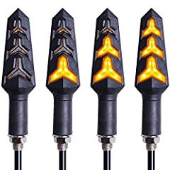 Kinstecks 4PCS Motorcycle Indicators Flowing Turn Signal for sale  Delivered anywhere in UK