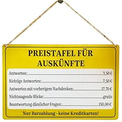 Preistafel auskünfte schild gebraucht kaufen  Wird an jeden Ort in Deutschland