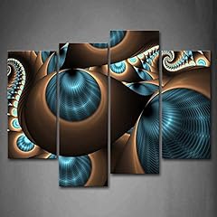 Abstract blue brown for sale  Delivered anywhere in USA 