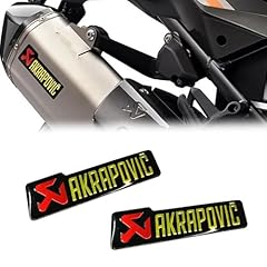 Pcs motorcycle akrapovic for sale  Delivered anywhere in USA 