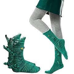 Knit crocodile socks for sale  Delivered anywhere in UK