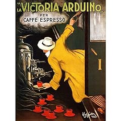 Usato, Cappiello 1922 Advert Coffee Victoria Arduino Unframed Wall Art Print Poster Home Decor Premium Pubblicità caffè Parete Manifesto Casa usato  Spedito ovunque in Italia 