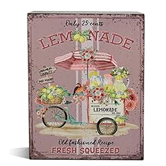 Farmhouse lemonade wooden for sale  Delivered anywhere in USA 