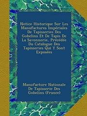 Historique manufactures impér d'occasion  Livré partout en France