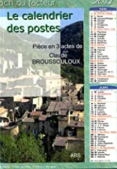 calendrier poste d'occasion  Livré partout en France