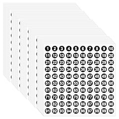 Pcs number stickers for sale  Delivered anywhere in UK