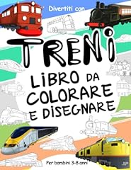 Treni libro colorare usato  Spedito ovunque in Italia 