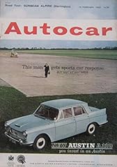 Autocar magazine 1962 for sale  Delivered anywhere in UK