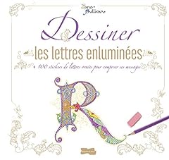 Dessiner lettres enluminées d'occasion  Livré partout en France