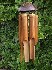 Medium bamboo windchime for sale  Delivered anywhere in UK