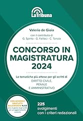 Concorso magistratura 2024. usato  Spedito ovunque in Italia 