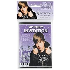 Justin bieber invitations for sale  Delivered anywhere in USA 
