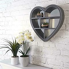 Deenz grey heart for sale  Delivered anywhere in UK