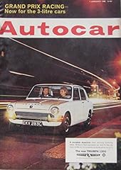 Autocar magazine 1966 for sale  Delivered anywhere in UK