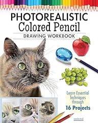 Photorealistic colored pencil for sale  Delivered anywhere in Ireland