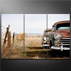 Vintage car wall for sale  Delivered anywhere in USA 