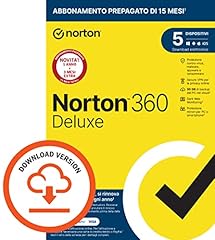 Norton 360 deluxe usato  Spedito ovunque in Italia 