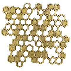 Honeycomb trivet brass for sale  Delivered anywhere in USA 