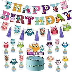 Chilfamy owl birthday for sale  Delivered anywhere in USA 