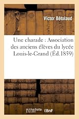 Charade association anciens d'occasion  Livré partout en France