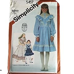 Vintage simplicity 5437 for sale  Delivered anywhere in USA 