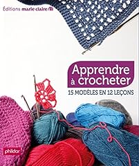 Apprendre crocheter modèles d'occasion  Livré partout en France