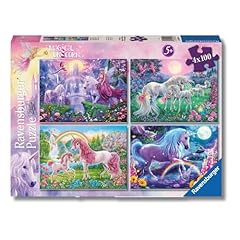 Ravensburger puzzles unicorni usato  Spedito ovunque in Italia 