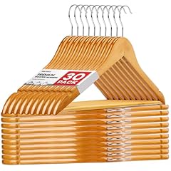 Wooden hangers pack for sale  Delivered anywhere in USA 