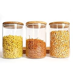 JJA Glass Jars 3 Pack 900 ml, Kitchen Storage Jars for sale  Delivered anywhere in UK