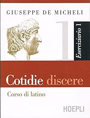 Cotidie discere. eserciziario. usato  Spedito ovunque in Italia 