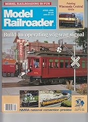 Model railroader april for sale  Delivered anywhere in USA 
