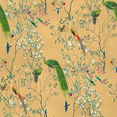 Veelike yellow chinoiserie for sale  Delivered anywhere in UK