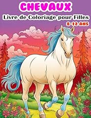 Chevaux livre coloriage d'occasion  Livré partout en France
