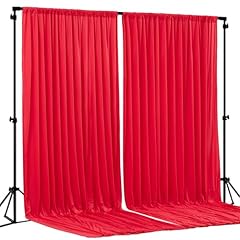 Red backdrop curtains for sale  Delivered anywhere in USA 