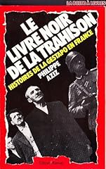 Livre noir trahison d'occasion  Livré partout en France