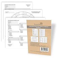 Large print genealogy for sale  Delivered anywhere in USA 