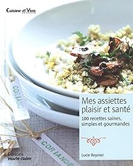 Assiettes plaisir santé d'occasion  Livré partout en France