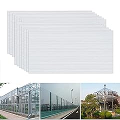 HENGMEI 14x Polycarbonate Sheets 4mm Plastic Shed Greenhouse for sale  Delivered anywhere in Ireland