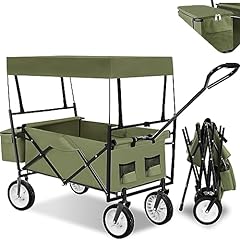 Tectake carrello pieghevole usato  Spedito ovunque in Italia 