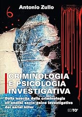 Criminologia psicologia invest usato  Spedito ovunque in Italia 