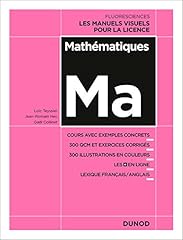 Mathématiques cours exemples d'occasion  Livré partout en France